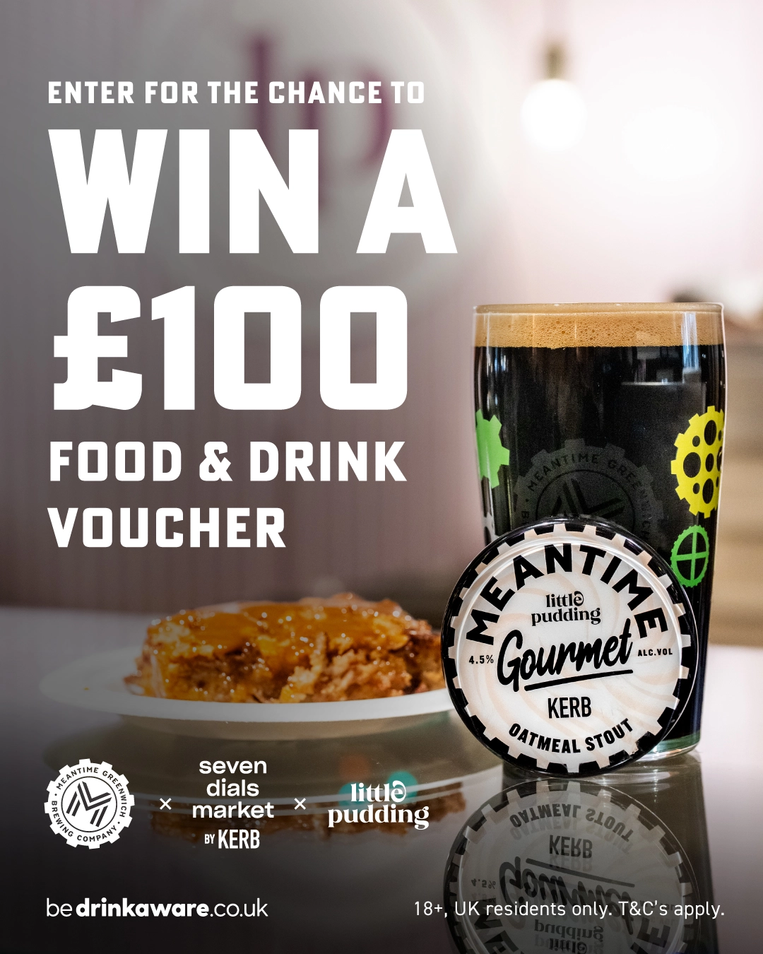 Win £100 food and drink voucher